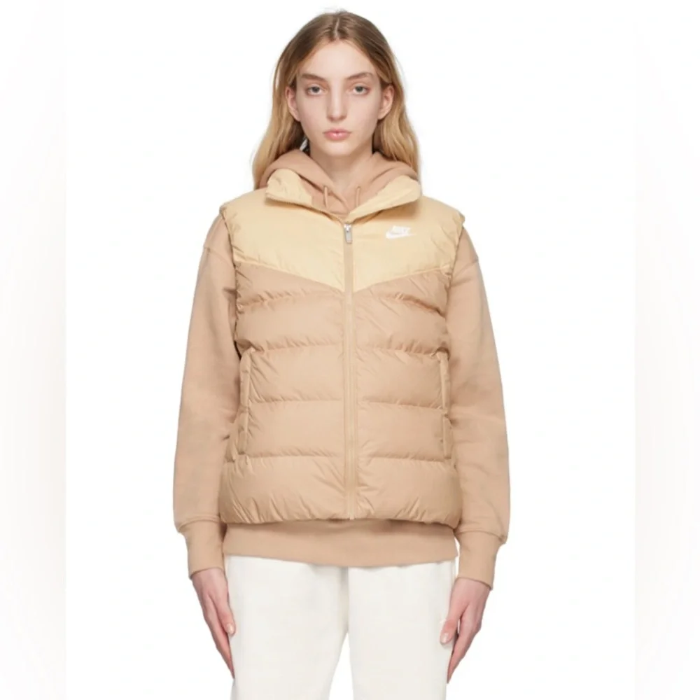 Nike‎ Women's XL Sportswear Therma-FIT Windrunner Women's Down Vest NEW